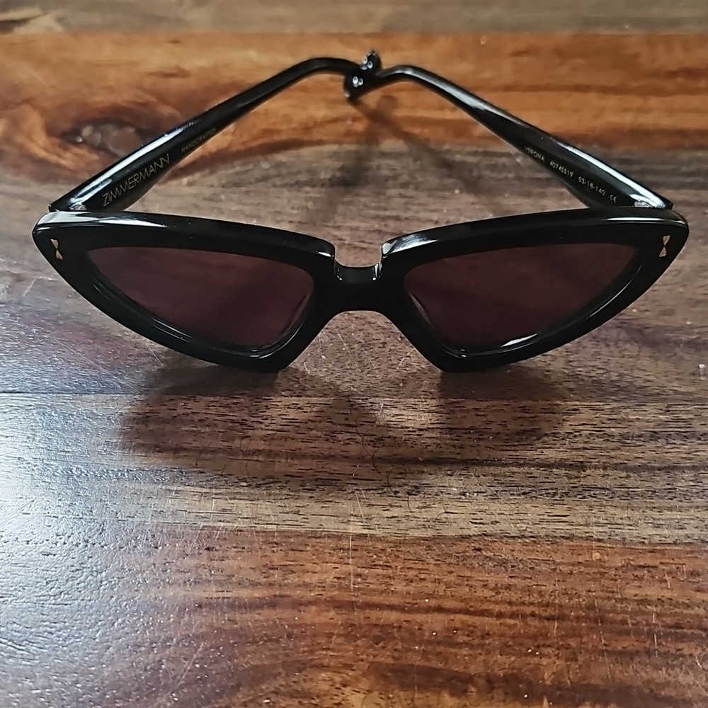 Zimmermann Black Angular Sunglasses - image 4
